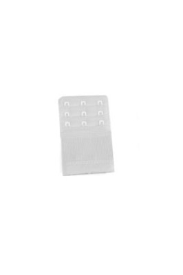 Extensie elastica pentru sutien,93L x 55l mm (3 prinderi,3 randuri) - Alb foto