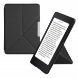 Husa pentru Amazon Paperwhite 7, Kwmobile, Negru, Piele ecologica, 45780.01