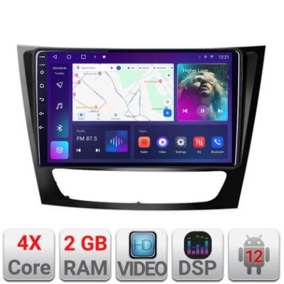 Navigatie Mercedes W211 W219 A-090 2+32 GB Android Waze USB Navigatie Internet Youtube Radio CarStore Technology foto
