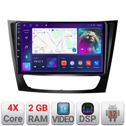 Navigatie Mercedes W211 W219 A-090 2+32 GB Android Waze USB Navigatie Internet Youtube Radio CarStore Technology