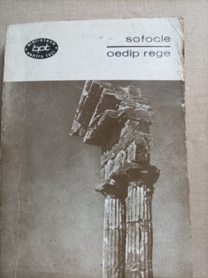 Oedip Rege - Sofocle foto