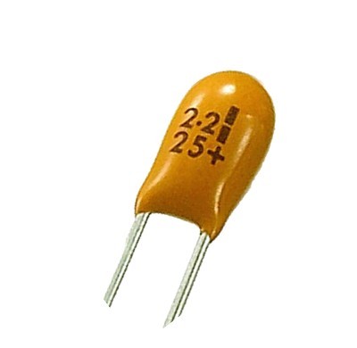 C tantal 4.7uF/16Vdc foto