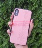 Husa TPU Leather Bodhi Apple iPhone XR Roz - Protectie Premium