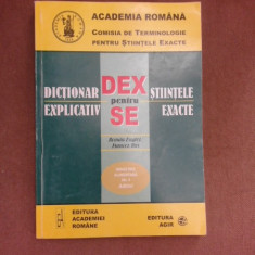 Dictionar explicativ pentru stiintele exacte (roman, englez, francez, rus)