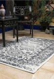 Cumpara ieftin Covor Premium Belgian Model Valencia 22211-666, Marime 80 x 150 cm, Gri, Antialergic, Polipropilena, Living, Dormitor, Sufragerie, Birou