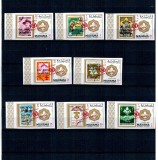 Manama 1972 - UNICEF, supratipar pe cercetași, timbru pe timbru, serie nedantelata neuzata