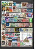 C5891 - Romania + - lot timbre stampilate si nestampilate