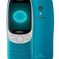 Telefon Mobil Nokia 3210 4G 2024, Ecran TFT 2.4inch, Dual SIM, 4G (Albastru)