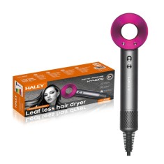 Uscator de Par Profesional HALEY&ndash; Putere Ultra-Ridicata de 1600W, Tehnologie cu Ionizare, Silentios