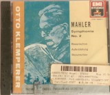 Mahler, Philharmonia Orchestra, Klemperer &lrm;&ndash; Symphonie No. 2 &quot;Resurrection&quot; cd nou sigilat muzica clasica Angel records Germania 1989