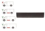 Panou reparatie lateral Ford Transit (V184/5) 05.2000-04.2006 , Transit/Tourneo (V347/8) 05.2006-04.2013 Partea Stanga, Laterala inferioara, lungime