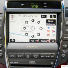 LEXUS Dvd Navigatie Lexus GPS Harti Navigatie LEXUS Rx Es Gs Is Europa 2022