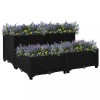 Gossi strat inaltat, 80x80x38 cm, polipropilena