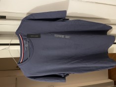 Tricou Tommy Hillfiger Basic, albastru, L foto