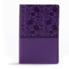 KJV Large Print Personal Size Reference Bible, Purple Leathertouch Indexed