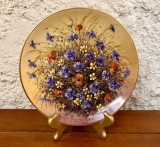 FARFURIE SELTMANN VOHENSTRAU&szlig;- SERIA "VISURI CU FLORI DE CAMP"- IDILA CU ALBASTRELE D19,5CM