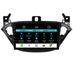 Navigatie Dedicata Opel Corsa E Adam (2012 - 2019), 9Inch, 2Gb Ram, 64Gb Stocare, Carplay