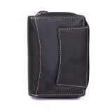 Cumpara ieftin Portofel dama Delis, Verena PT1240, piele naturala, Negru