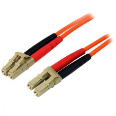 Cablu fibra optica StarTech LC - LC 5m Orange foto