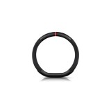 Husa volan sport tesit imitatie piele si carbon, marime M Cod: FX97 Automotive TrustedCars, Oem