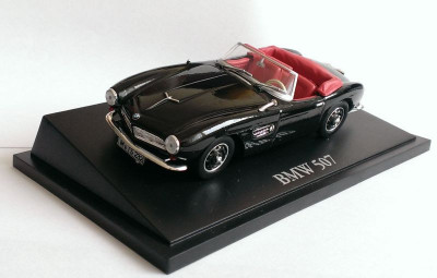 Macheta BMW 507 Spider 1956 - Norev/Atlas 1/43 foto