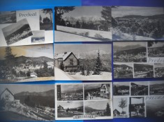 HOPCT LOT NR 224 PREDEAL -JUD BRASOV -9 CARTI POSTALE-RPR-CIRCULATE