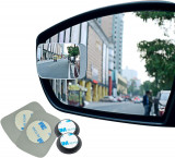 Oglindă pentru unghiul mort Aper, oglindă retrovizoare convexă din sticlă HD păt