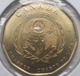 1 Dollar 2020 Canada, 75th Anniv. of the Signing Of The U.N.Charter, unc,km#2909, America de Nord