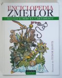 ENCICLOPEDIA ZMEILOR de MIRCEA CARTARESCU , ILUSTRATII de TUDOR BANUS , 2002 *MIC DEFECT COTOR