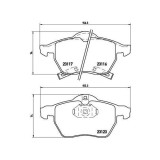 Placute frana Opel Astra G Convertible (T98) 03.01-10.05, Astra G Coupe (T98) 03.00-06.06, Astra G Estate (T98) 02.98-07.05, Astra G Liftback (T98) 0