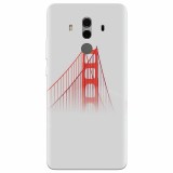 Husa silicon pentru Huawei Mate 10, Red Bridge In Clouds