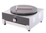 Cumpara ieftin Crepiera profesionala electrica 3000W, plita clatite 40cm fonta, inox, termostat reglabil, antiaderenta