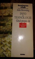 John Browning - Info si tehnologie, ghid propus de The Economist Books (Editia: 1999) foto