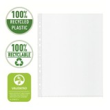 Folie de protectie Esselte Recycled, PP reciclata, A4 MAXI, 70 mic, 50 bucati/cutie, standard