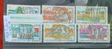 TS21 - Timbre serie DDR - 1969 Mi1483-88 Sport, Stampilat