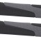 Mansoane Strike cu inele blocare din aluminiu, TPR, forma ergonomica, bi-color negru/gri