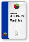 ESIM Internet Martinica, valabil 15 zile, trafic Nelimitat, Standard