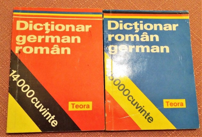 Dictionar German-Roman si Dictionar Roman-German - Editura Teora, 1994 Dictionar German-Roman si Dictionar Roman-German - Editura Teora, 1994