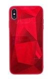 Cumpara ieftin Huse telefon cu textura diamant Iphone X ; Xs , Rosu