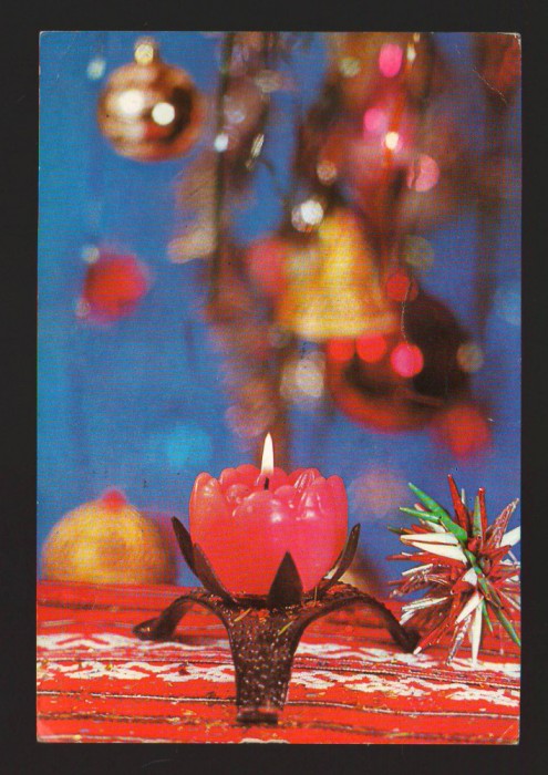 CPIB 19466 FELICITARE DE ANUL NOU - LUMANARE, GLOBURI, STELUTA