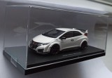 Macheta Honda Civic Type R FK2 2015 alb - Ebbro scara 1/43