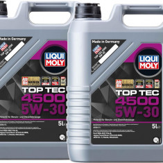 Set 2 Buc Ulei Motor Liqui Moly Top Tec 4500 5W-30 5L 2318