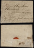 Germany 1814 Postal History Rare Stampless Cover + Content DB.325