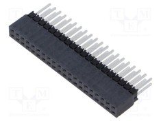 Conector SAMTEC şiruri pini tată PIN 40 2,54mm aurit THT soclu