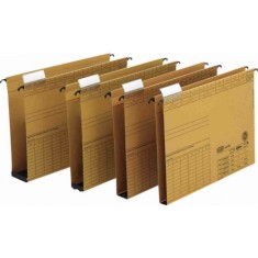 Dosar suspendabil Elba A4 burduf 60 mm sina bagheta metalica carton kraft eco
