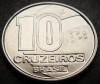 Moneda 10 CRUZEIROS - BRAZILIA, anul 1990 * cod 3893, America Centrala si de Sud