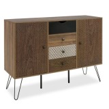 Cumpara ieftin Bufet Boho Walnut 122x39.5x86 cm