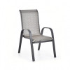 Scaun pentru gradina si terasa HECHT Honey Chair, structura din otel-aluminiu, greutate maxima suportata 120 kg, 58 x 74 x 97 cm