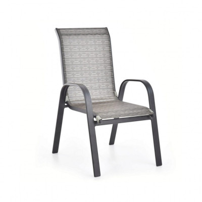Scaun pentru gradina si terasa HECHT Honey Chair, structura din otel-aluminiu, greutate maxima suportata 120 kg, 58 x 74 x 97 cm foto