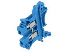 Conector &Icirc;mbinare Șine 0,2-2,5mm2 Albastru 2 Borne